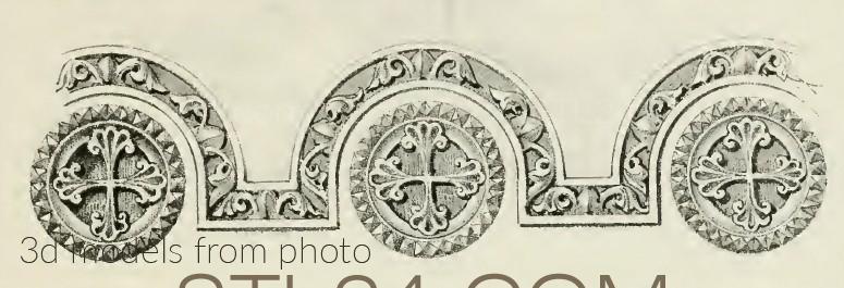 Фризы (FRIESE_1145 -  | 3D model 3DSMAX / OBJ / STL) 3D модель для ЧПУ станка